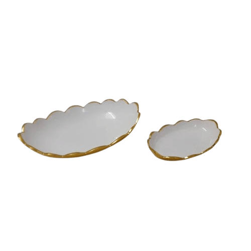 ALUMINIUM SERVING TRAY (POLISH & DECAL) 2 SIZE